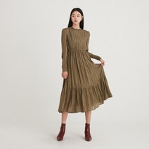 [랩] [made by LAP] 턱 셔링 허리고무줄 원피스 AM3WO866