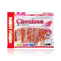 사사미 숯불 강아지사료 강아지껌 강아지용품 400g 강아지간식 육포, 단품