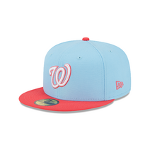 뉴에라 스냅백 MLB [워싱턴 내셔널스] Colorpack Blue 59FIFTY Fitted 900404