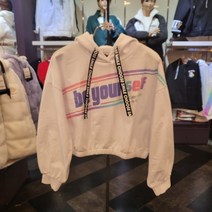 더데이걸 크롭 사선 나염 후드티 TGMH22104