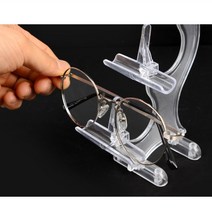투명 아크릴 안경진열대 선글라스 거치대 정리대, 5단