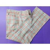 이안폴터 골프웨어 바지 팬츠 체크 부츠컷 울팬츠