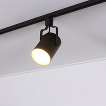 레일 원통 Par30 레일등 주방등 인테리어 포인트 조명, 블랙