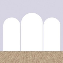 스튜디오배경 일반 솔리드 화이트 아치 배경 커버 생일 파티 장식, 01 80x180cm_01 Plinth Cover 1
