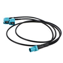 매립네비게이션 매립형 중고 안드로이드오토 올인원 wireless50cm 자동차 GPS 안테나 분배기 케이블 BMW, 한개옵션0