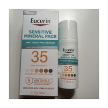 선크림 유세린 민감 광물 얼굴 아연 산화물 36 선크림 1.7 fl oz 틴티드