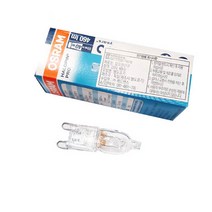 오스람 JC할로겐 G9 230V 66733 40W 할로겐램프, 전구색