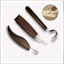 [리빙채움] 호두나무 우드 카빙 3종세트 DIY 목공예 취미 조각_G9762F9, CU리채 공베상 재입고 본상품선택, 단품