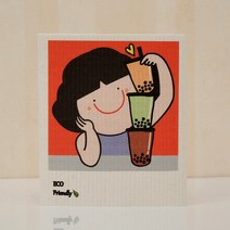 JKC[무배] 친환경 생분해 셀룰로오스행주 스웨덴행주 스칸맘행주 4종 세트, 행주_(4종세트랜덤+스텐집게1개증정)