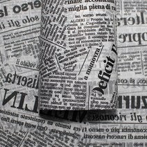 색화지 습자지-포장데코- 영문페이퍼 (10매입), 200매