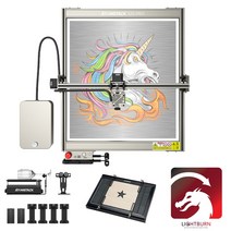 각도절단기작업대 철근절곡기 판금절단기 ATOMSTACK 레이저 조각 절단기 듀얼 에어 어시스트 앱 150W CO2, 02 S20 PRO-3