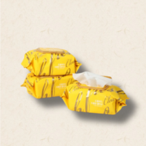 노브랜드 도톰한 자극없는 어린이집 물티슈 100매 24입