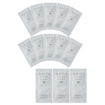 개인 포장 클레이 세안 [의약 부외품] 약용 루소일 화이트 클레이 사본 마스크 여행 휴대에 편리 모공 기미 여드름 오래된 각질 미백 남성 여성 진흙 세안 무첨가 세안료 민감 피부 건조 피부 무첨가 13 포 세트 (약 1 주일 분)
