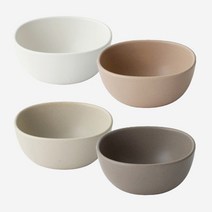 킨토 네스트 볼 13cm 도자기 그릇 4색상, 화이트