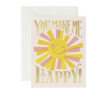 라이플페이퍼 YOU MAKE ME HAPPY 카드, 3개