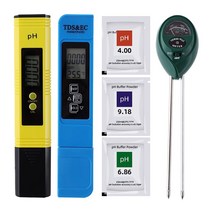 토양측정기디지털 물 테스터 ph 미터 amp tds meter ec meter and