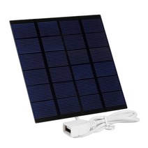 야외 여행 usb 폴리실리콘 diy 태양 전지 패널 가벼운 휴대 전화 배터리 태양 전지 자동차 요트 배터리 충전기