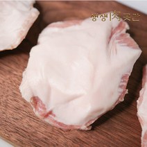 [생생육곳간] 캠핑 신선 수입 냉동 통항정 항정살 돼지고기 바베큐 구이용 1kg, 구이용 항정살 1kg(6~8mm), 1개