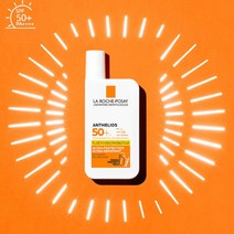 50ml 선스크린 SPF 50 + 페이스 젤 크림 오일 프리 초경량 플루이드 넓은 스펙트럼 범용 틴트 바디 자외선, 한개옵션0