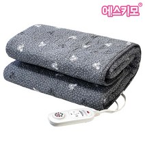 에스키모 무자계 고급 전기요 MU2030 전자파 안심 전기요 면혼방 전기장판 차박 캠핑용 여행용 대형