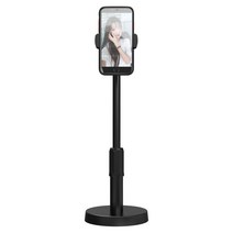 디엠스쿱 휴대폰 수직촬영 스탠드거치대, 블랙2P, 2개