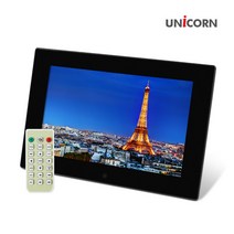 유니콘 LTD-1000IPS 10인치 슬림 디지털액자 IPS패널 FULLHD, 블랙, 본상품선택