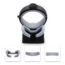 vr풀트래커 vr헤드셋 vr안경 Oculus Rift S 페이스 커버 가상 현실 교체 매트 VR 헤드셋 아이 패드 액세서, 04 Grey