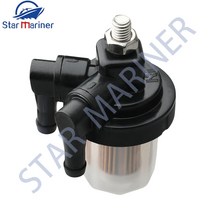 ATV 보트 부품 호환 6r3-24560 yamaha 선외기 용 연료 필터 어셈블리 2t 4t 115hp 130hp 150hp 175hp 200hp 225hp 보트 엔진, 없음