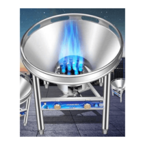 상업용 스텐 간덱기 가스레인지 단일 이중 화구 초벌, 상세 페이지 참고, 80CM아연도금 12노즐ㅡ80-90냄비 적합