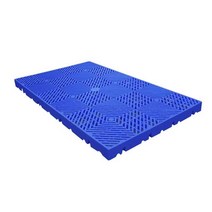 공장 깔판 냉동창고 보드 발판 화물 50x50cm 두께3mm, 마름모 블루 50x50x3cm