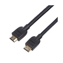 Amazon Basics High-Speed HDMI Cable (18Gbps 4K/60Hz) - 3 Feet Nylon-Braided, 3 Feet_1-Pack | HDMI Cable