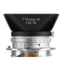 TTArtisan 28mm F5.6 라이카 M마운트 렌즈 실버