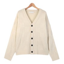 스콰즈 가디건 SBK013 3COLOR 남여공용 브이넥 니트 아우터 시밀러룩