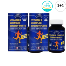 식약처 인증 비타민B 컴플렉스 에너지 포르테 560mg x 90캡슐 식약청 인정 건강기능식품 1+1 2+2 고함량 고밀도 고농축 캐나다 100% 멀티비타민 8정 비오틴