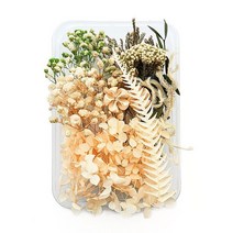 향초만들기휴대 전화 케이스 양초 만들기위한 자연 말린 꽃 수제 공예 에폭시 수지 펜던트 목걸이 쥬얼리, 18 I