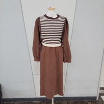 [나인스텝] 물결단조끼원피스 N22NO2405