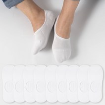 시너싹스 안벗겨지고 튼튼한 플러스 보강 페이크삭스 덧신 양말 10켤레