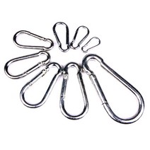 비너 5 6 7 8 9 10 11 12mm 스틸비너 모음 택1 강철 비나 비니 카라비너 연결 텐트 타피 고정 후크 쇠 체인 고리 체결 카라비나 스틸카라비너 철비너 강철비너, 스틸비너 8mm