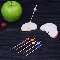 과일꼬치 대나무꼬지 하트꼬지 2.0mm x 9cm / 10 000개, 상세페이지 참조