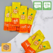 전남 고흥 유기농 유자차 스틱형 35g 30포 1박스 유기가공 간편차, 유기농 유자차 30포