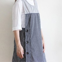 어린이집 선생님 넉넉한 사이즈 앞치마 미술학원 요리