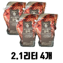 노브랜드 콜럼비아 아메리카노 커피 2.1리터 4개 대용량 2100ml x 4 nobrand colombia americano coffee 2.1l x 4