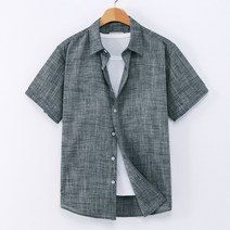 후앙스 데일리 베이직컬러 린넨 반팔셔츠 CJST-2151