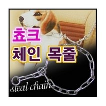 [하이D&C] 쵸크체인 목줄 (3mm/50cm)