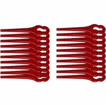 예초기 칼날 20pcs 플라스틱 잔디 깎는 기계 교체 칼 florbest frta 커터, 20개