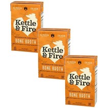Kettle And Fire 머쉬룸 치킨 본브로스 스톡 Mushroom Chicken Bone Broth 479g, 3개