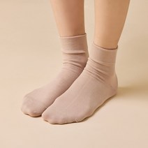 [JAJU/자주] 여 모달 무압박 쇼트삭스 4족_베이지