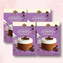백설 초코케익믹스 350G x 4개, 초코케익믹스 x 4개