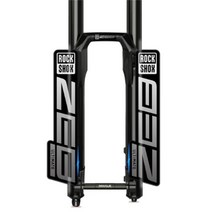 자전거 포크 프레임 포크 스티커 2021 ZEB ULTIMATE ROCKSHOX MTB Mountain Bike Cycling Decals 자전거 액세서리 데칼 for ROCK SHOX, 01 Gray white gradient