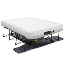 Ivation EZ-Bed (트윈) 에어 매트리스 Deflate Defender™ 기술 듀얼 오토 컴포트 펌프 및 듀얼 레이어 라미네이트 소재 - 손님 여행 휴가 캠핑용 에어